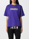 Dsquared2 T-shirts  Women Color Violet