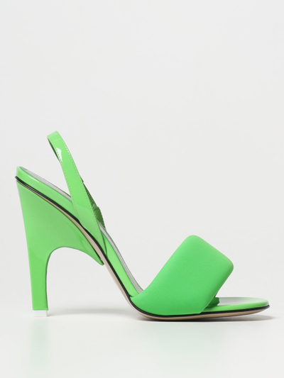 Attico Heeled Sandals The  Women Color Green