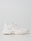 Mcq By Alexander Mcqueen Men's Aratana Mesh-leather Sneakers In White