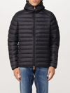 Save The Duck Alexander Ecological Black Down Jacket Man In Black