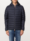 Save The Duck Jacket  Men In Navy