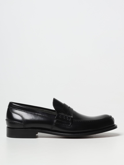 Church's Pembrey Leather Loafers In Black