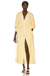 MATTEAU DRAWCORD SHIRT DRESS