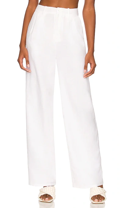 Lovers & Friends Sydney Pant In White