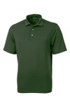 Cutter & Buck Virtue Eco Piqué Recycled Blend Polo In Hunter