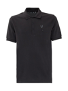 FRED PERRY RAF SIMONS X FRED PERRY LOGO PLAQUE POLO SHIRT