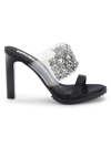 Karl Lagerfeld Women's Bedika Embellished Sandals Women's Shoes In Black