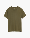 Madewell Garment-dyed Allday Crewneck Tee In Dried Olive