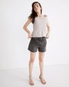 MW RELAXED MID-LENGTH DENIM SHORTS