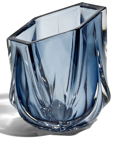 Zaha Hadid Design Shimmer Teelichthalter In Blue