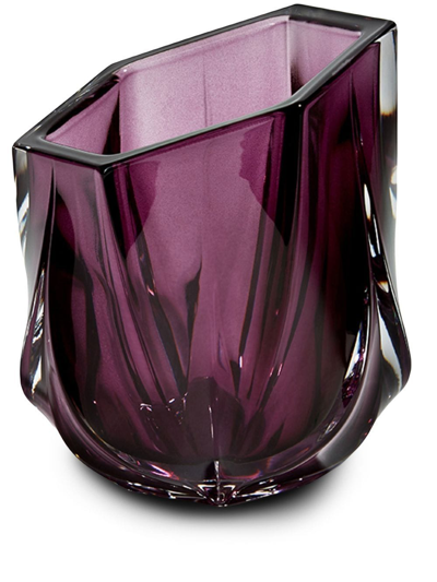 Zaha Hadid Design Shimmer Teelichthalter In Purple