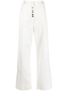 V:PM ATELIER HIGH-WAISTED WIDE-LEG TROUSERS
