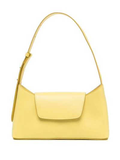 Elleme Envelope Leather Shoulder Bag In Yellow