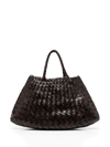 Dragon Diffusion Santa Croce Tote Bag In Braun