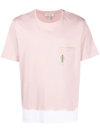 NICK FOUQUET EMBROIDERED POCKET T-SHIRT