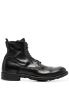 Officine Creative Calixte 002 Lace-up Boots In Schwarz