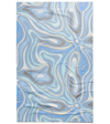 Pucci Printed Beach Towel In Blu+celeste