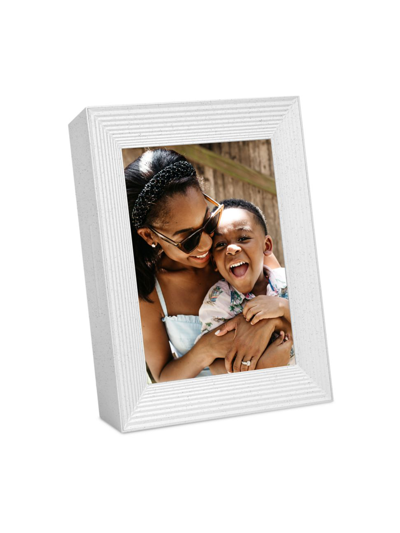 Aura Frames Mason Digital Picture Frame In White Quartz