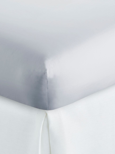 Peacock Alley Nile Egyptian Cotton Fitted Sheet In Mist