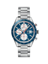 TAG HEUER MEN'S CARRERA 41MM STAINLESS STEEL TACHYMETER CHRONOGRAPH BRACELET WATCH
