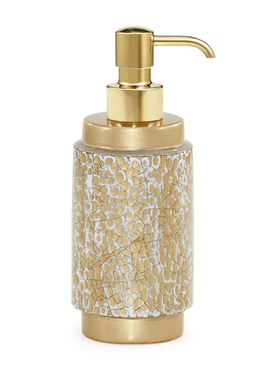 Labrazel Ovate Gold Pump Dispenser In Unpolished Brass