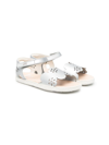 Camper Miko Cut-out Open Toe Sandals In Grey
