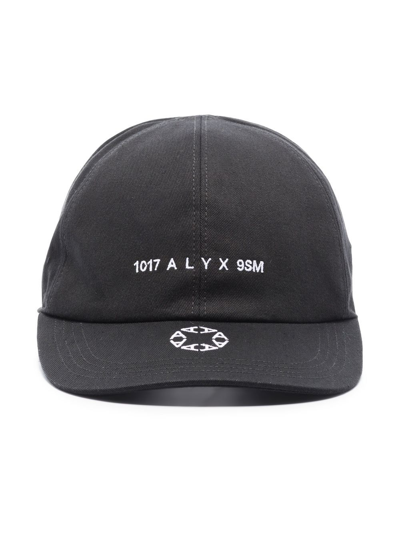 Alyx Embroidered Logo Baseball Cap In Black