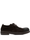 Marsèll Brown Zucca Zeppa Lace-ups In Brown