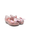 Mini Melissa Ultragirl Butterfly Mary Jane Flat In Pink