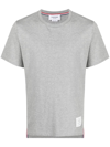 THOM BROWNE LOGO-PATCH SHORT-SLEEVED T-SHIRT