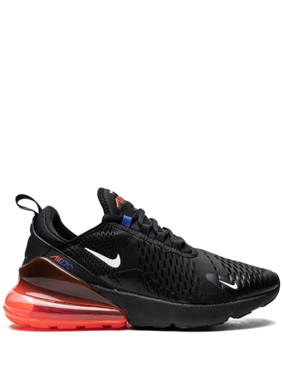 Nike Air Max 270 Sneakers In Black/bright Crimson/racer Blue/white
