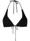 Bondeye Sofie Triangle Bikini Top In Black