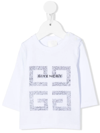 Givenchy Logo-print Long-sleeve T-shirt In White