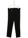GIVENCHY LOGO-TAPE STRAIGHT-LEG TROUSERS