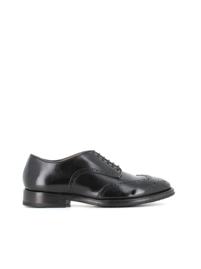 Alberto Fasciani Brogue Shoes Dunia 80028 In Black
