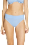 Wacoal At Ease High Cut Briefs In Bel Air Blue