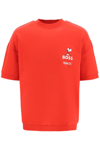 Hugo Boss Boss X Peanuts - Short Sleeved Sweatshirt In Red