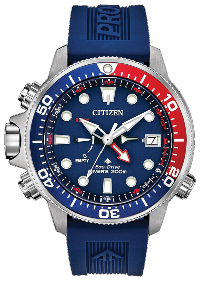 Pre-owned Citizen Bn2038-01l Promaster Sensor Aqualand Eco-drive, Free Shipping
