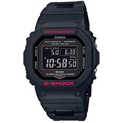 Pre-owned G-shock Casio  Gw-b5600hr-1jf Solar Radio Men Watch Bluetooth In Box