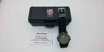 Pre-owned Luminox []  Men&39;s Sea Turtle Giant Leather Back Sea Turtle Giant 0320