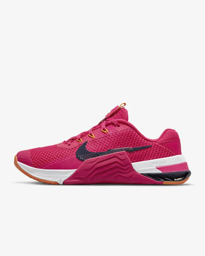 Pre-owned Nike Women's  Metcon 7 Rush Pink Blackened Blue Cz8280-656 Sz 7.5 Crossfit Gym