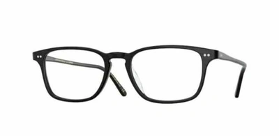 Pre-owned Oliver Peoples 0ov5427u Berrington 1465 Semi Matte Black Eyeglasses In Clear