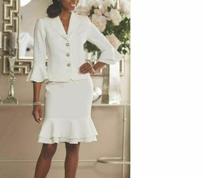 Pre-owned Ashro Size 16 White Formal Dress Wedding Dinner