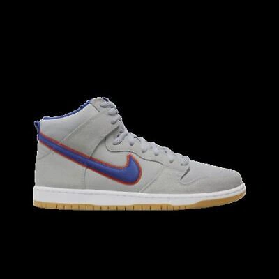 Pre-owned Nike Sb Dunk High Prm Rush Blue And Team Orange Men's Shoes Sneakers Dh7155-001 In White