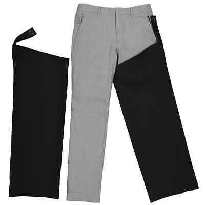 Pre-owned Burberry Men's Grey Casual Wool Trousers In Gray