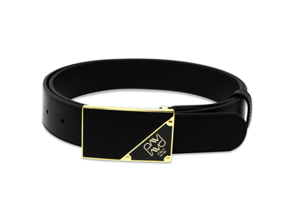 Pre-owned Pavi Italy Black Men´s Belt 660613