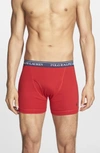 Polo Ralph Lauren Assorted 3-pack Boxer Briefs In Red/ Black/ Grey