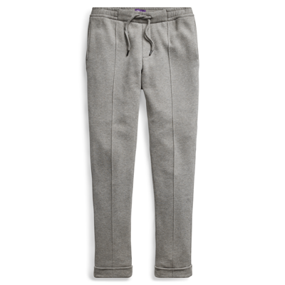 Pre-owned Ralph Lauren Purple Label $695  Mens Grey Slim Tapered Track Pants Relax Jogger In Gray
