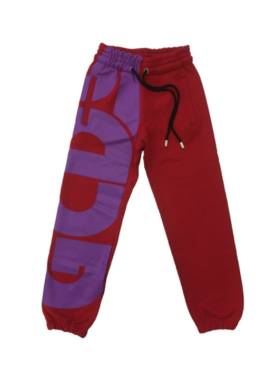 Pre-owned Gcds Man Sweatpant Code: Fw20m030004 Colour: 03 Red