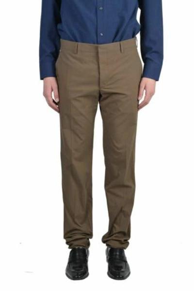 Pre-owned Prada Men's Brown Casual Pants Size Us 28 30 32 34 36 38